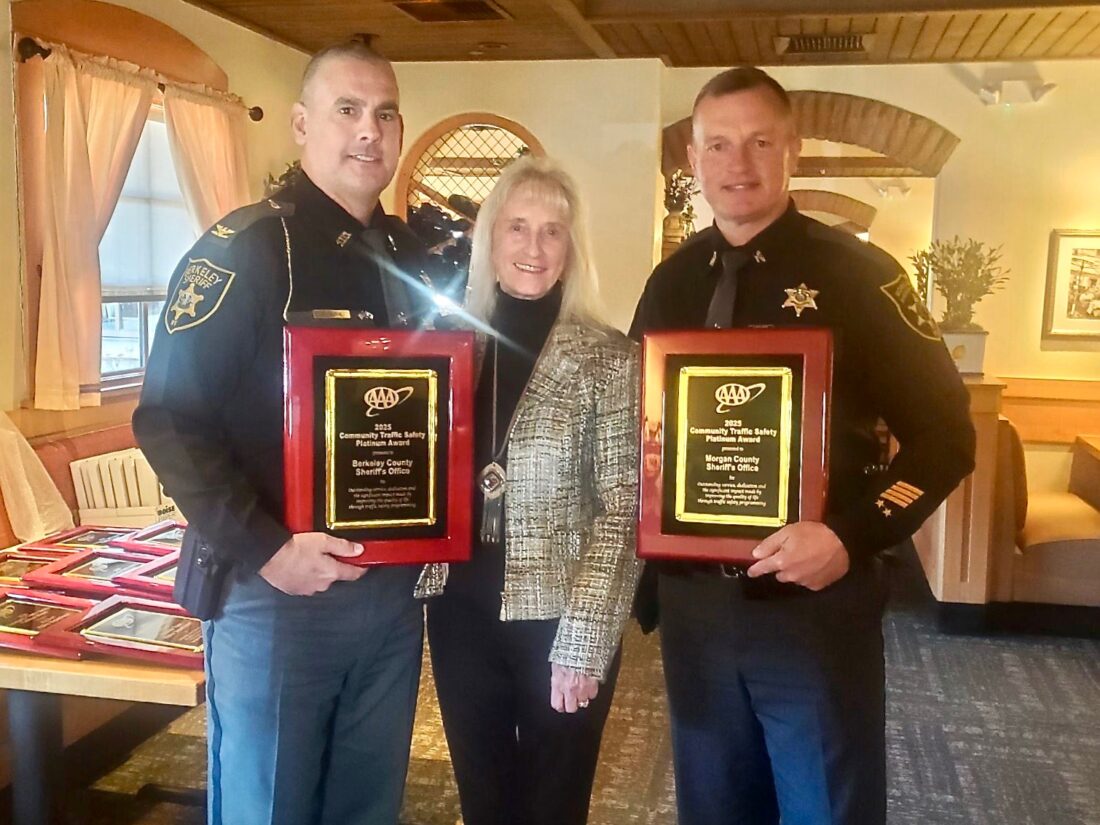 Local law enforcement agencies recornized for efforts to make roadways safer